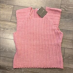 Le Lis Rose Sleeveless Knit Top